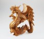 Preview: Chinesischer Drache, mit Flügeln, ca. 10 cm - natur