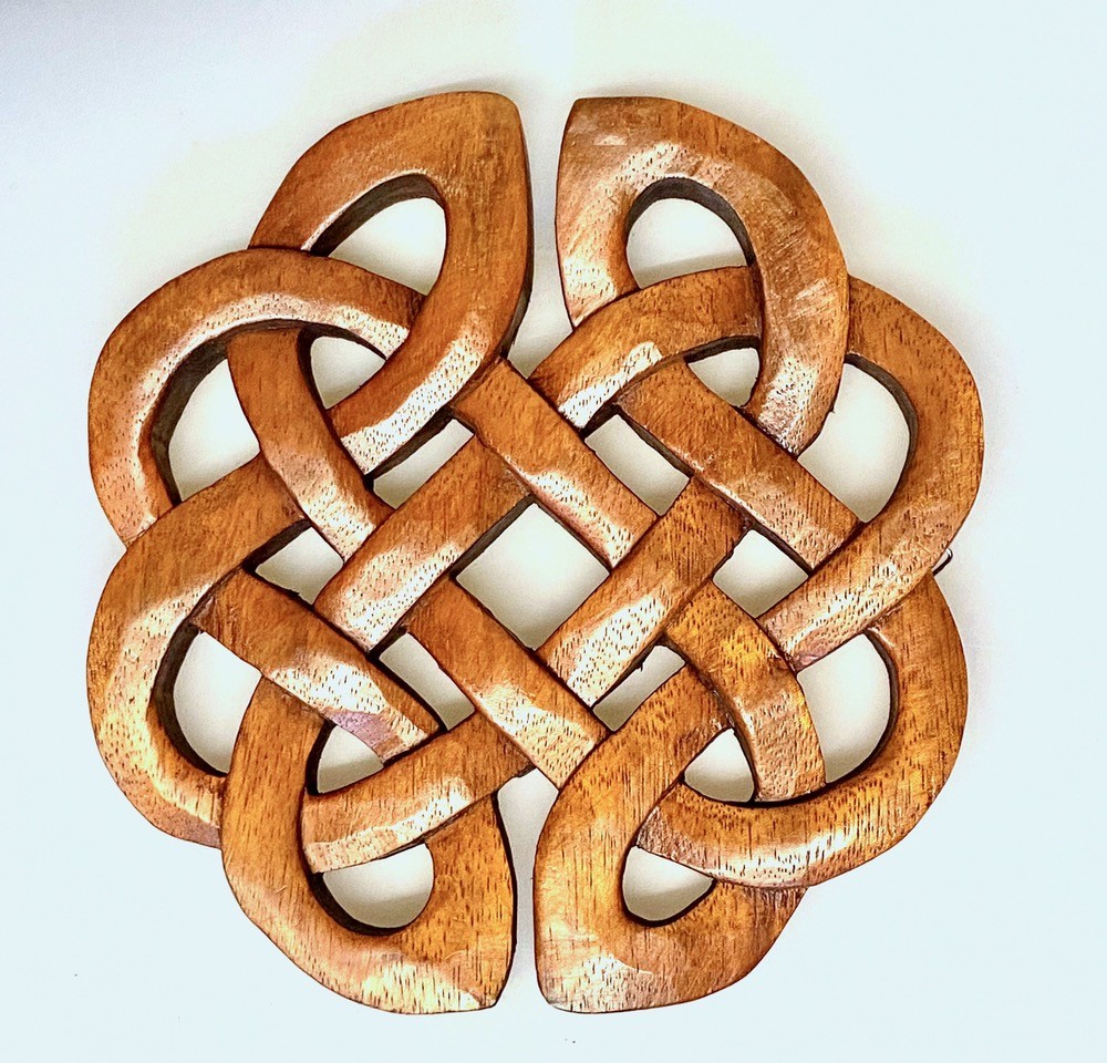 Wandbild - keltischer Knoten, Größe: M