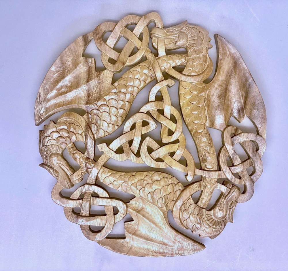 Wandbild - Tribal Drachen, Größe: M