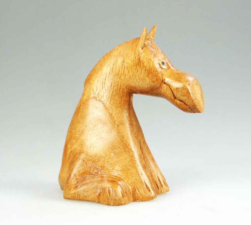 Pferd, sitzend - ca. 8 cm