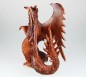 Mobile Preview: Chinesischer Drache, mit Flügeln, ca. 20 cm - braun