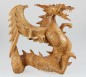 Preview: Chinesischer Drache, mit Flügeln, ca. 20 cm - natur
