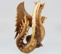 Preview: Chinesischer Drache, mit Flügeln, ca. 30 cm - natur