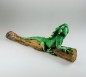 Leguan auf Holz - ca. 20 cm, liegend