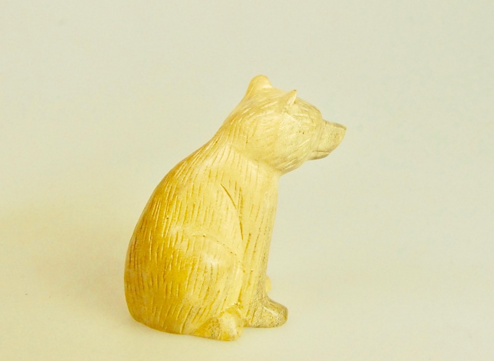 Bär, sitzend, extraklein - ca. 6 cm