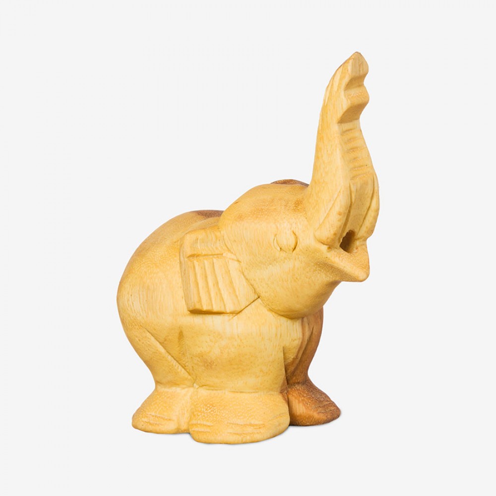 Klangelefant, geölt - ca. 12 cm