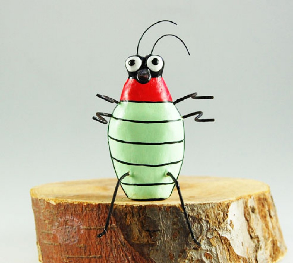 Käfer, grün - ca. 7 cm