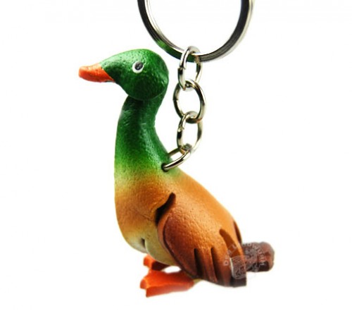 Schlüsselanhänger Ente