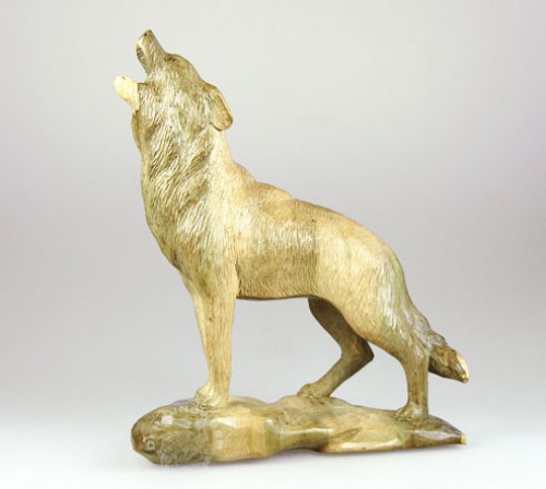 Wolf, heulend, mittel - ca. 20 cm